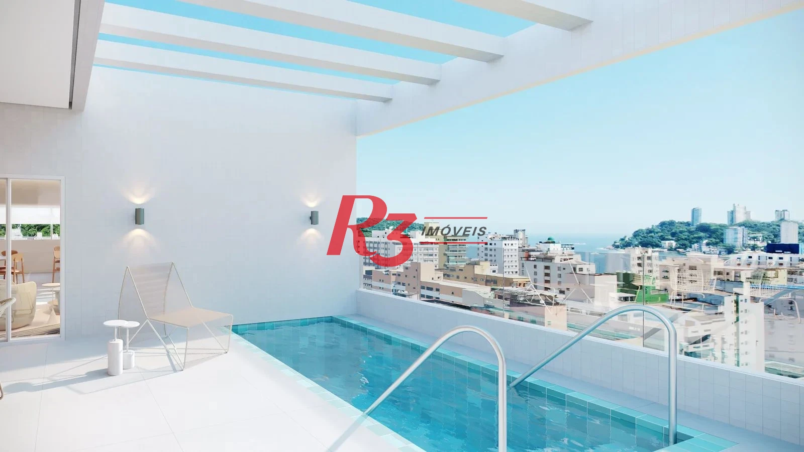 Apartamento com 1 dormitório à venda, 48 m² por R$ 430.000,00 - Centro - São Vicente/SP