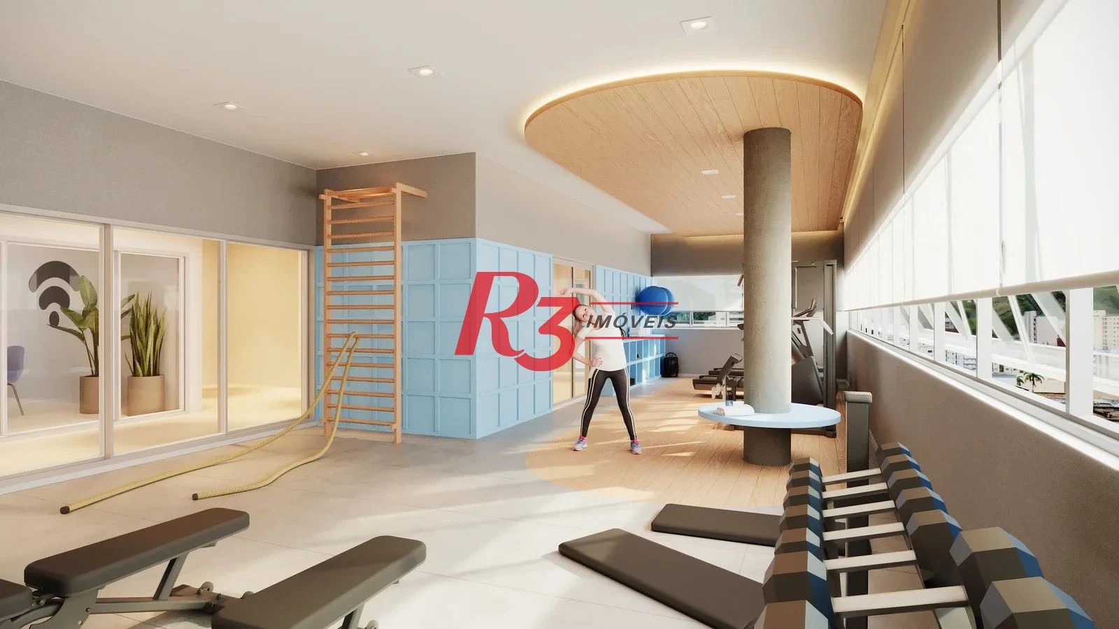 Apartamento com 1 dormitório à venda, 48 m² por R$ 430.000,00 - Centro - São Vicente/SP