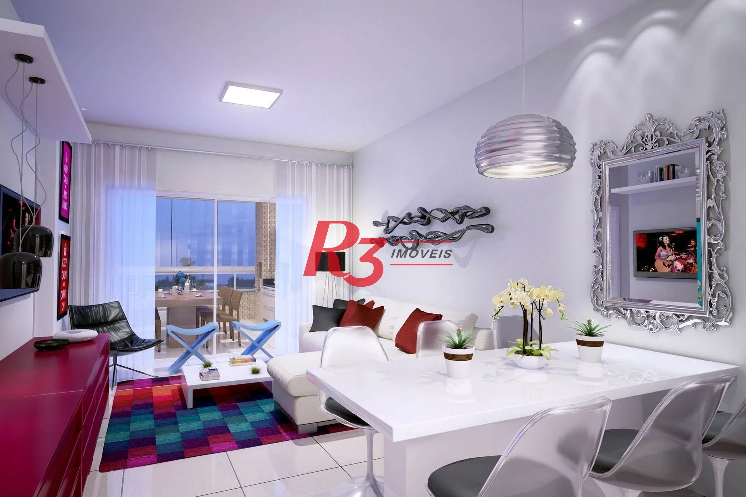 Apartamento à venda, 99 m² por R$ 875.000,00 - Centro - São Vicente/SP