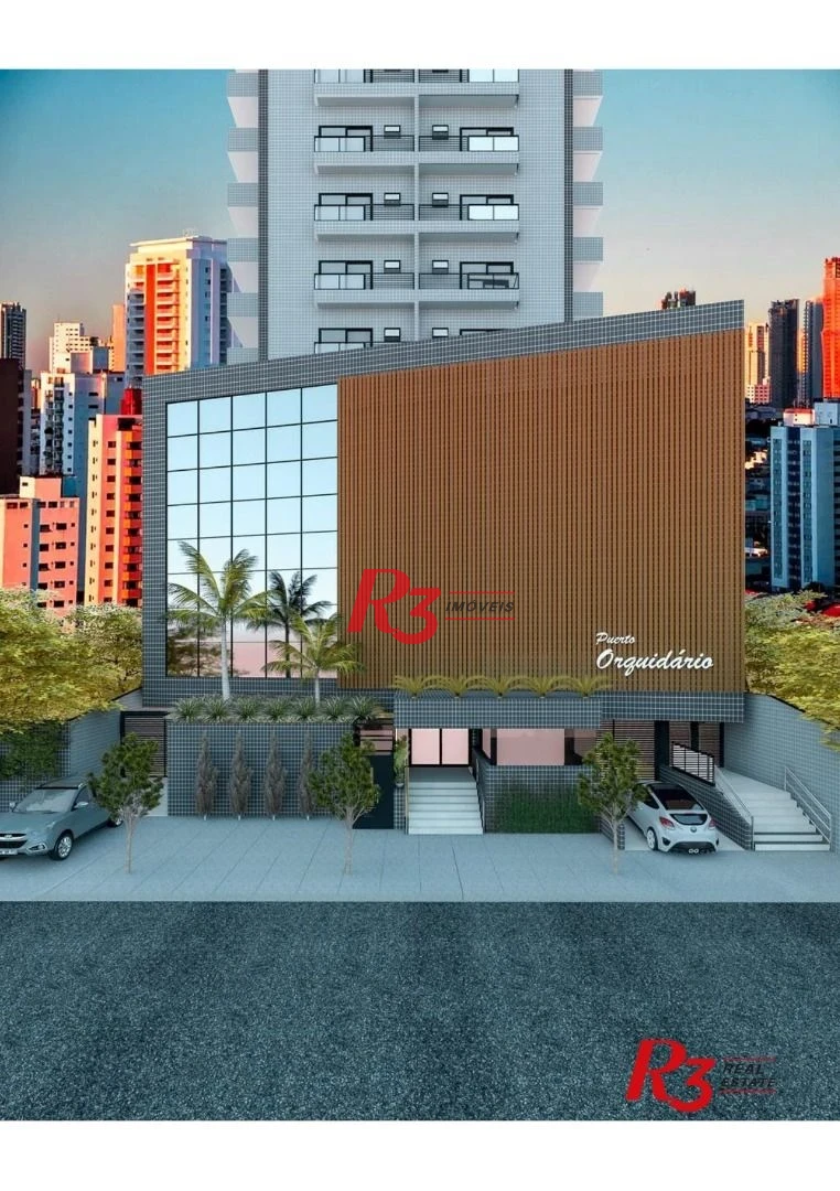 Apartamento com 2 dormitórios à venda, 69 m² por R$ 760.000,00 - José Menino - Santos/SP