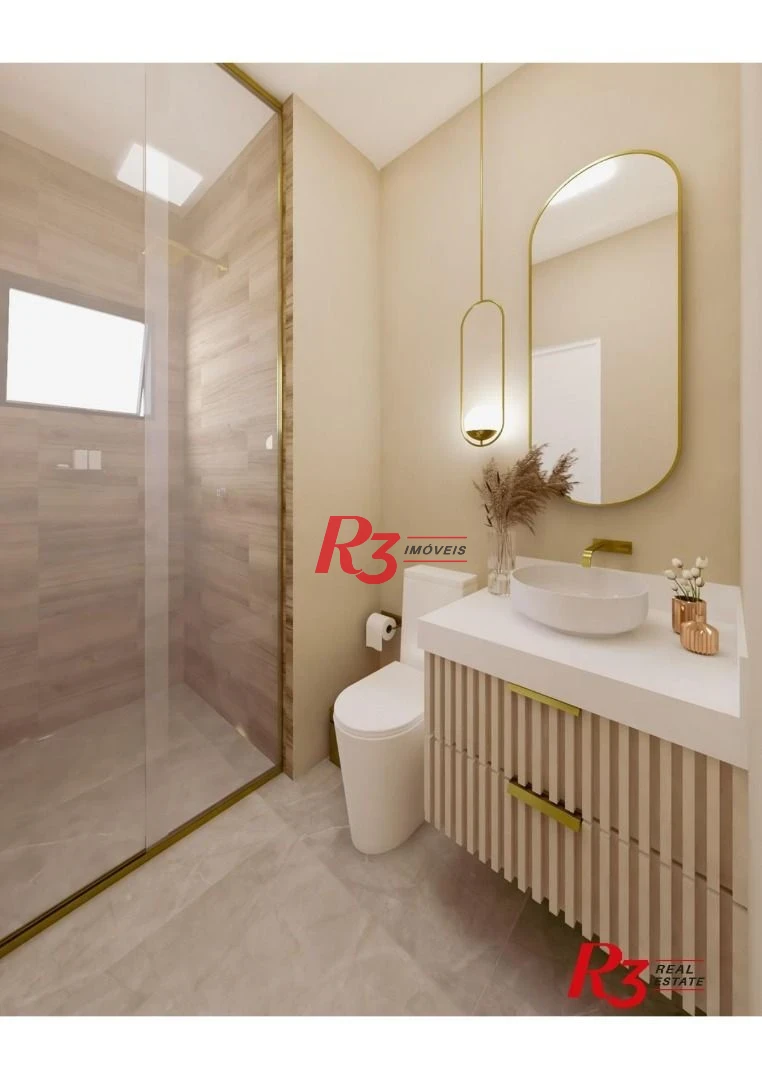 Apartamento com 2 dormitórios à venda, 69 m² por R$ 760.000,00 - José Menino - Santos/SP