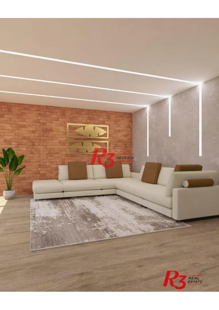 Apartamento com 2 dormitórios à venda, 69 m² por R$ 760.000,00 - José Menino - Santos/SP