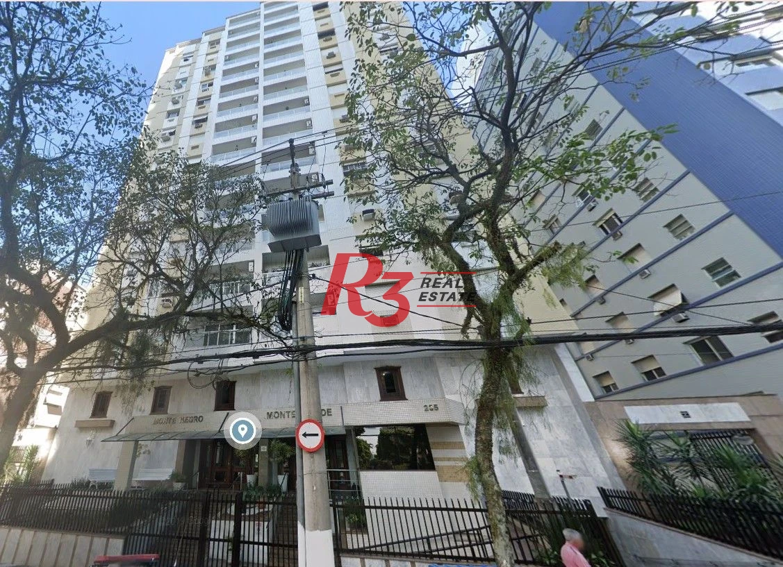 Apartamento com 1 dormitório à venda, 63 m² por R$ 480.000,00 - Gonzaga - Santos/SP