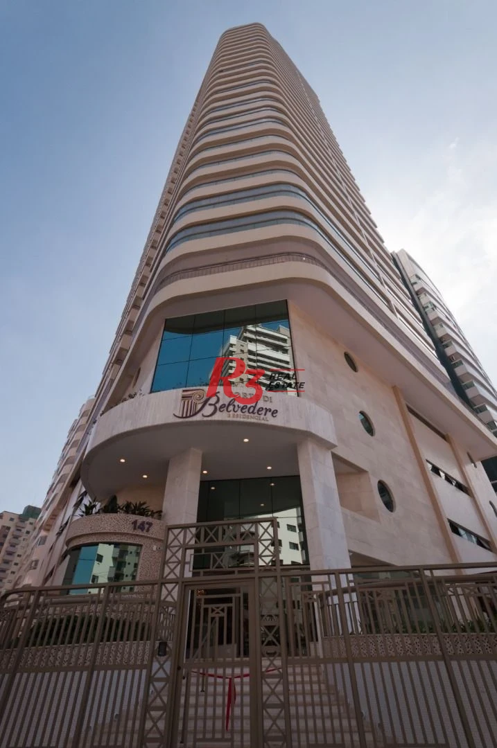 Apartamento com 3 dormitórios à venda, 150 m² por R$ 1.750.000,00 - Canto do Forte - Praia Grande/SP