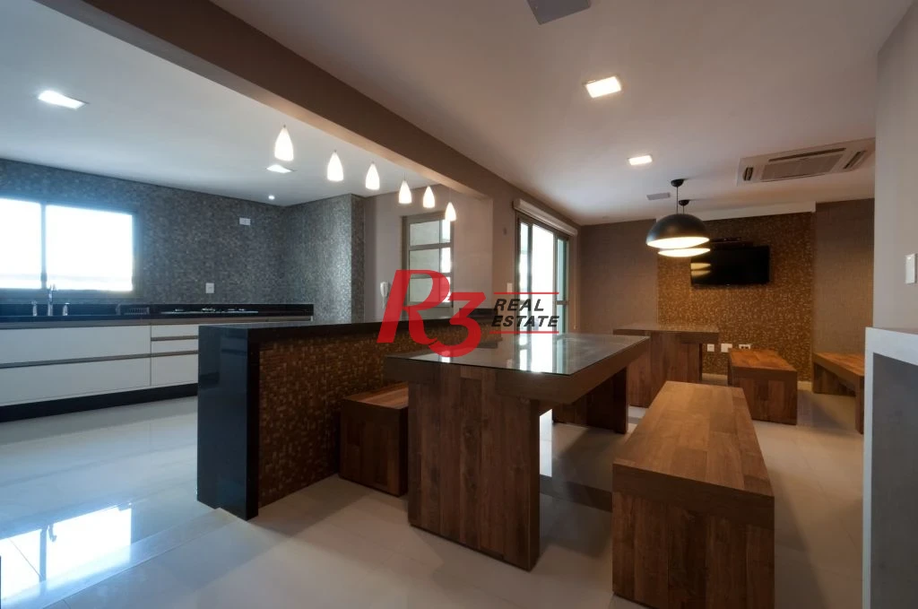 Apartamento com 3 dormitórios à venda, 150 m² por R$ 1.750.000,00 - Canto do Forte - Praia Grande/SP