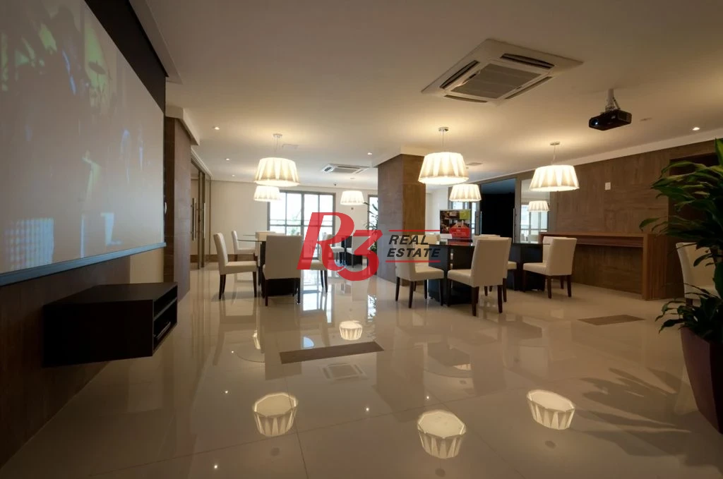 Apartamento com 3 dormitórios à venda, 150 m² por R$ 1.750.000,00 - Canto do Forte - Praia Grande/SP