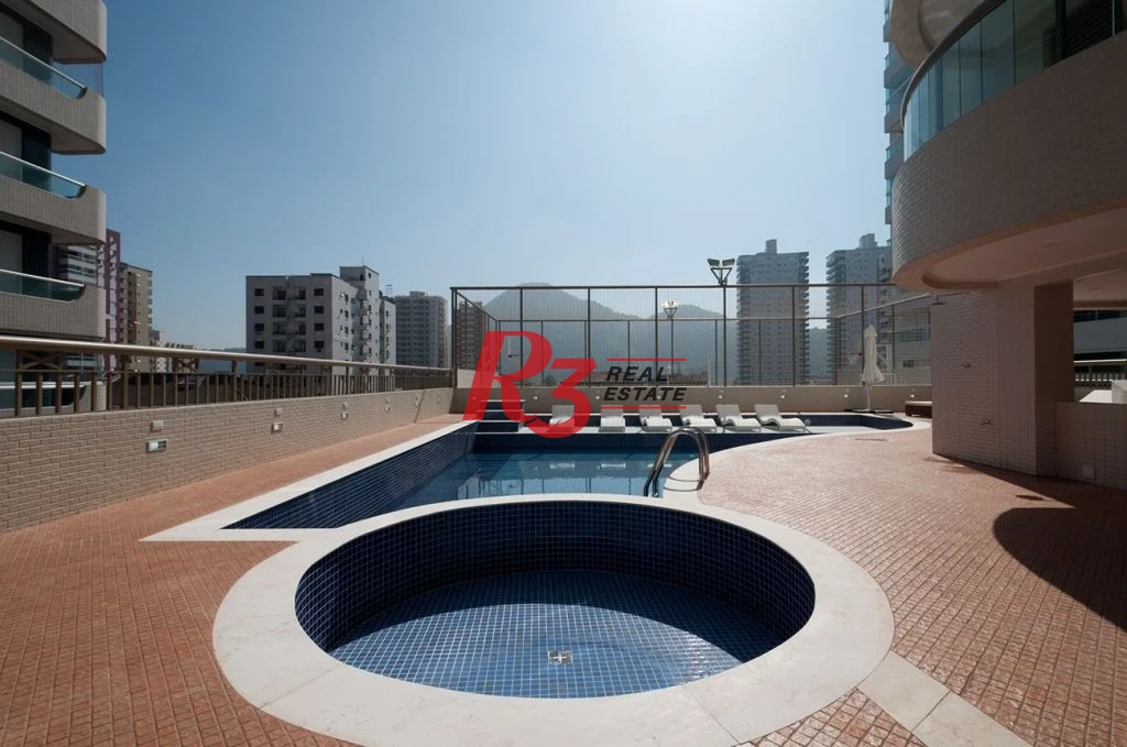 Apartamento com 3 dormitórios à venda, 150 m² por R$ 1.750.000,00 - Canto do Forte - Praia Grande/SP