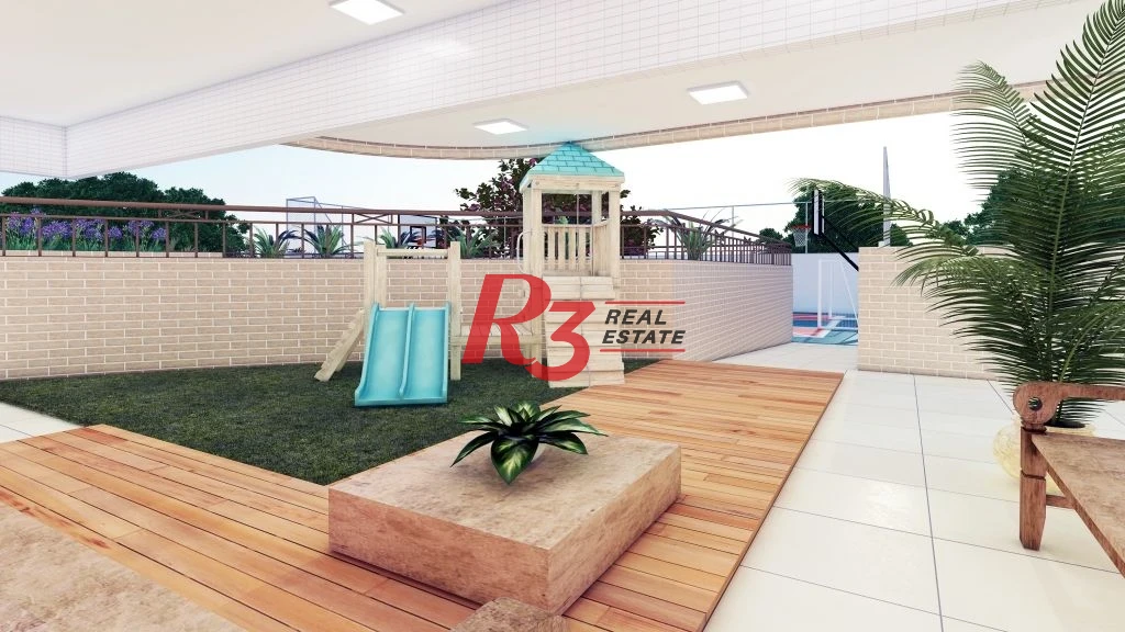 Apartamento com 3 dormitórios à venda, 150 m² por R$ 1.750.000,00 - Canto do Forte - Praia Grande/SP