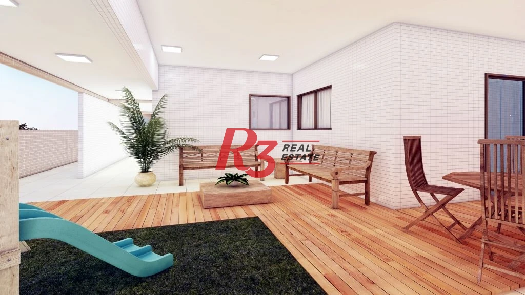 Apartamento com 3 dormitórios à venda, 150 m² por R$ 1.750.000,00 - Canto do Forte - Praia Grande/SP