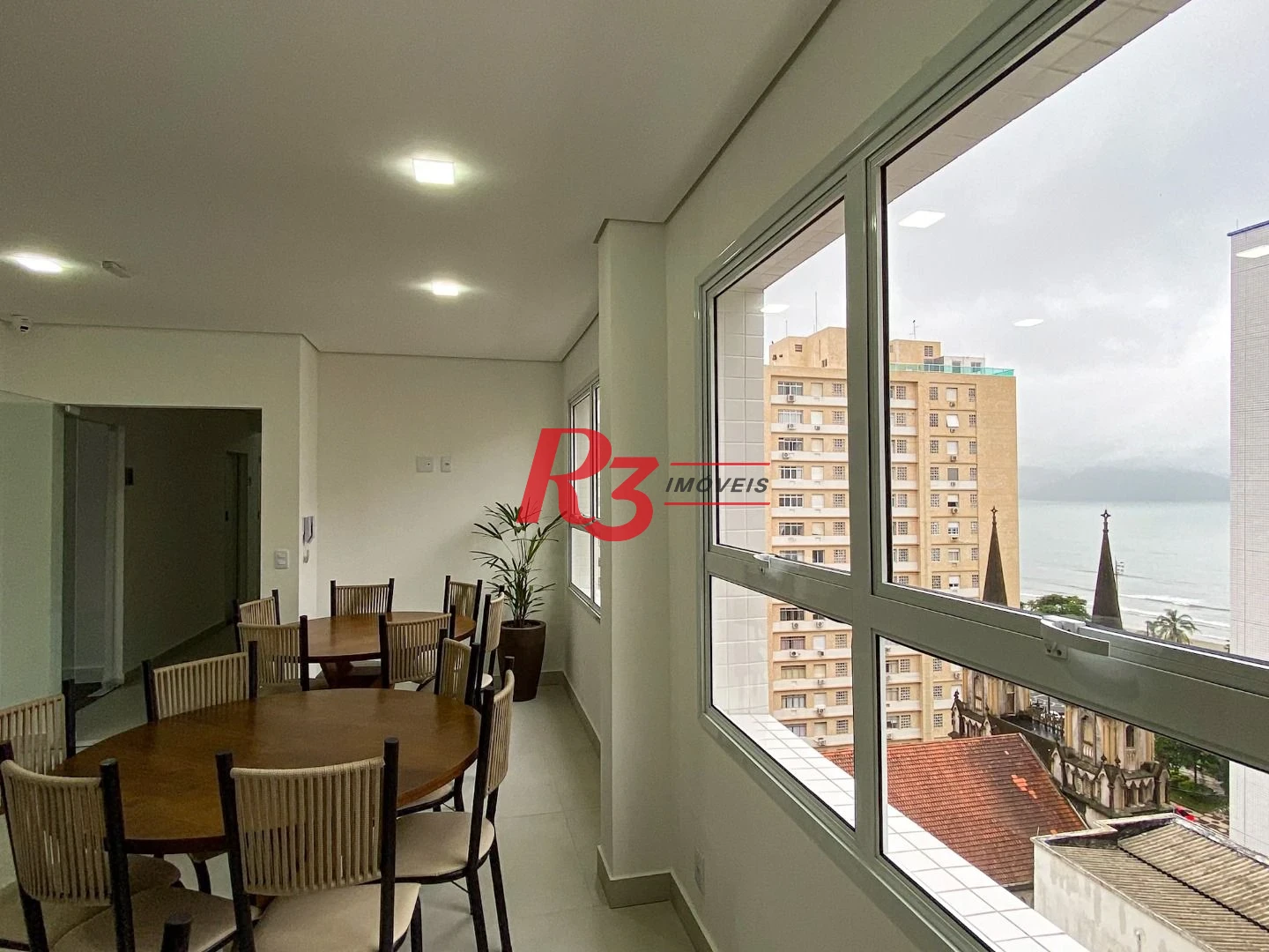 Cobertura com 3 dormitórios à venda, 166 m² por R$ 3.490.000,00 - Embaré - Santos/SP