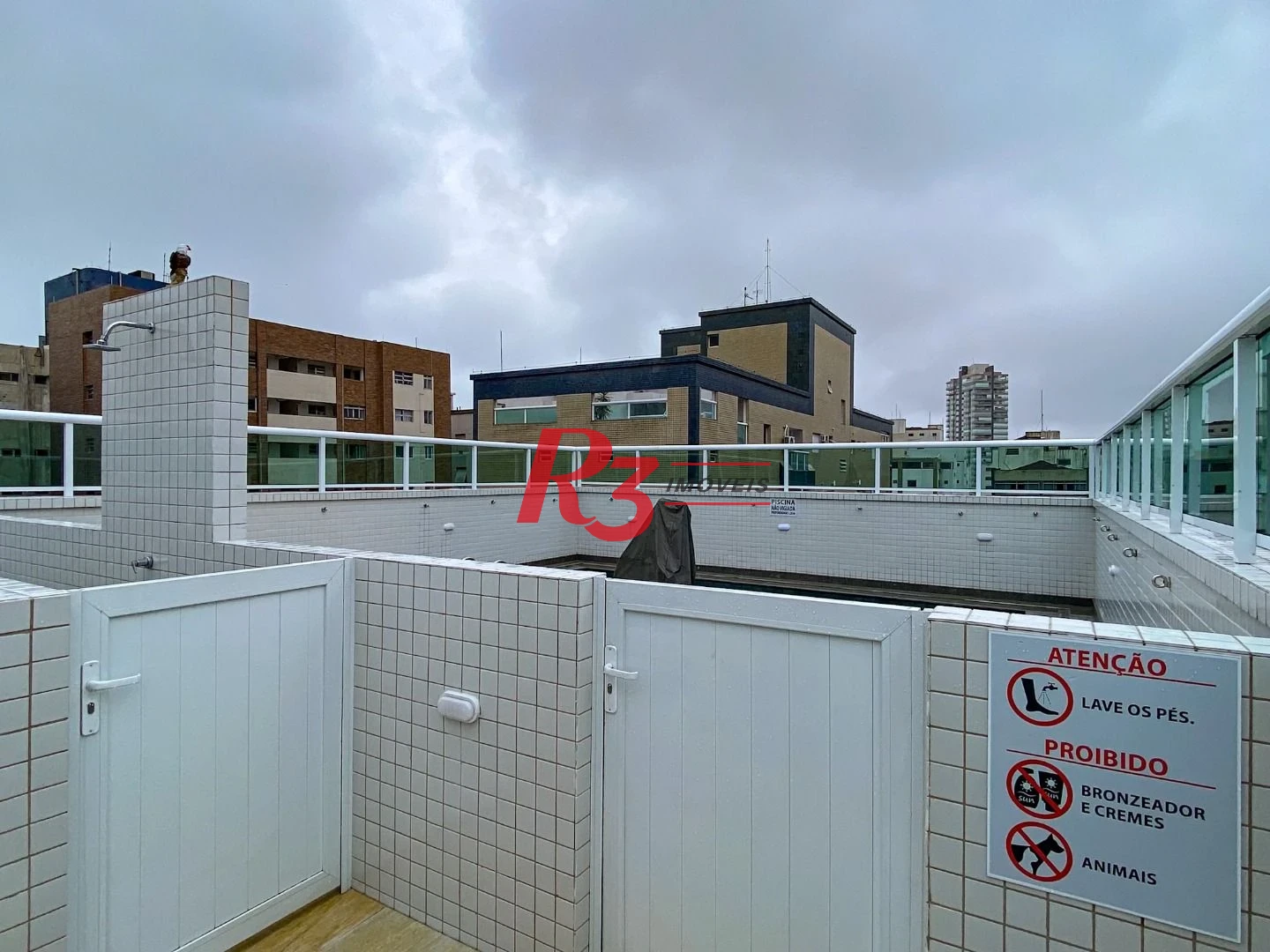 Cobertura com 3 dormitórios à venda, 166 m² por R$ 3.490.000,00 - Embaré - Santos/SP