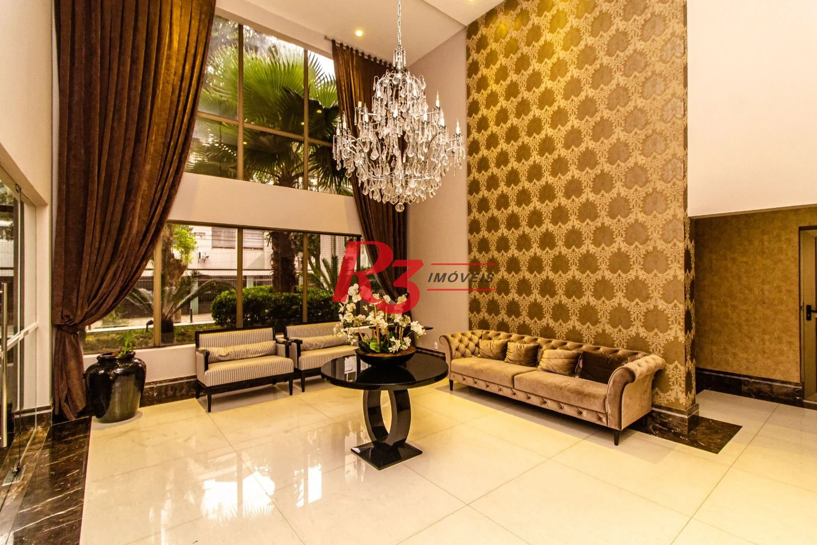 Apartamento com 3 dormitórios à venda, 171 m² por R$ 2.350.000,00 - Embaré - Santos/SP
