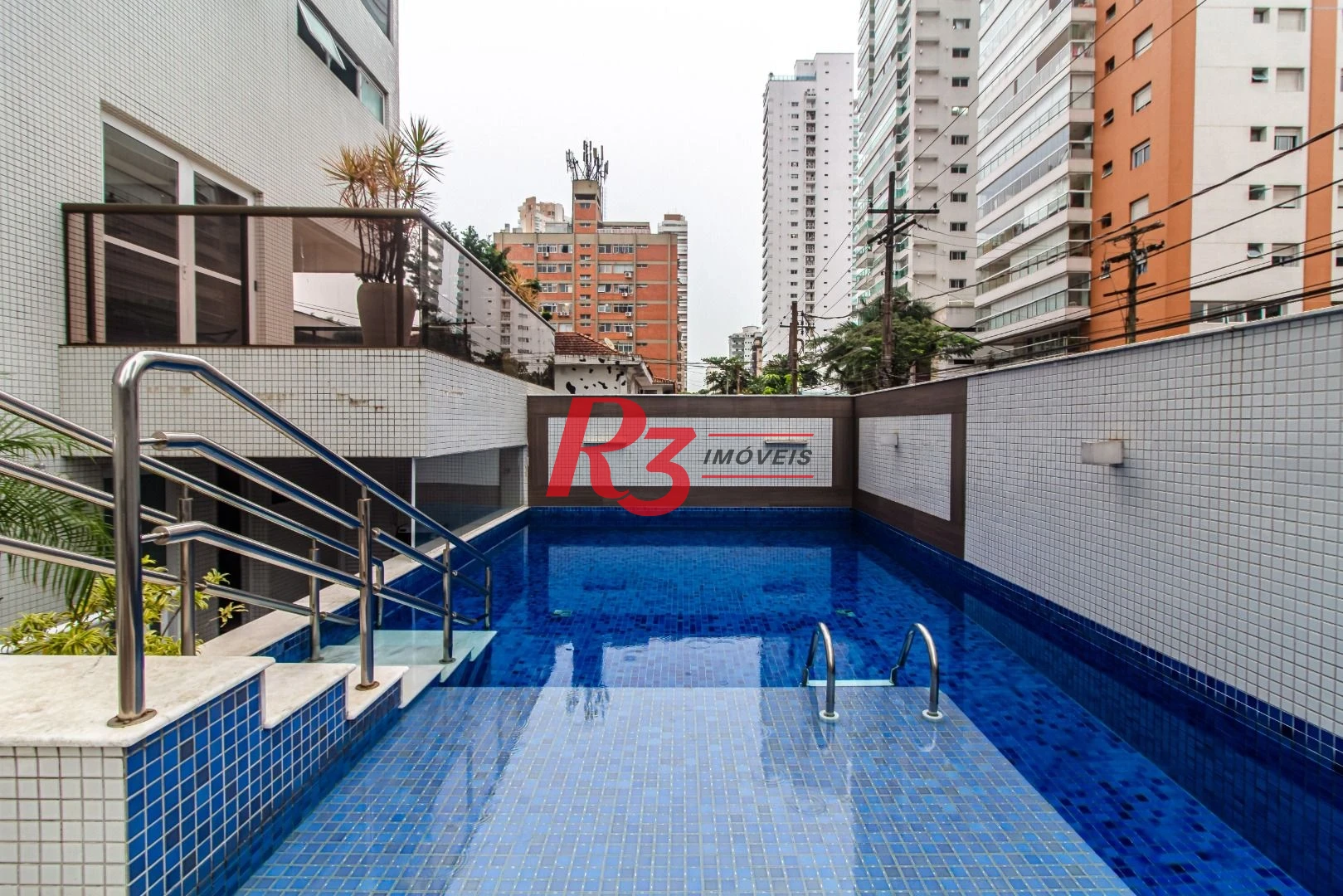 Apartamento com 3 dormitórios à venda, 171 m² por R$ 2.350.000,00 - Embaré - Santos/SP
