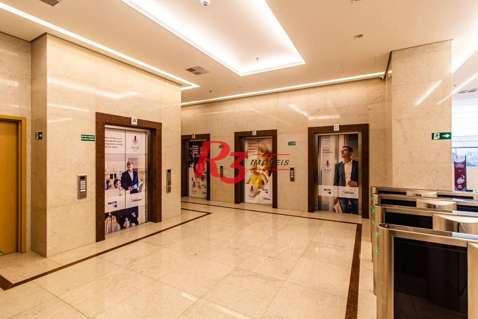 Laje para alugar, 682 m² - Vila Matias - Santos/SP