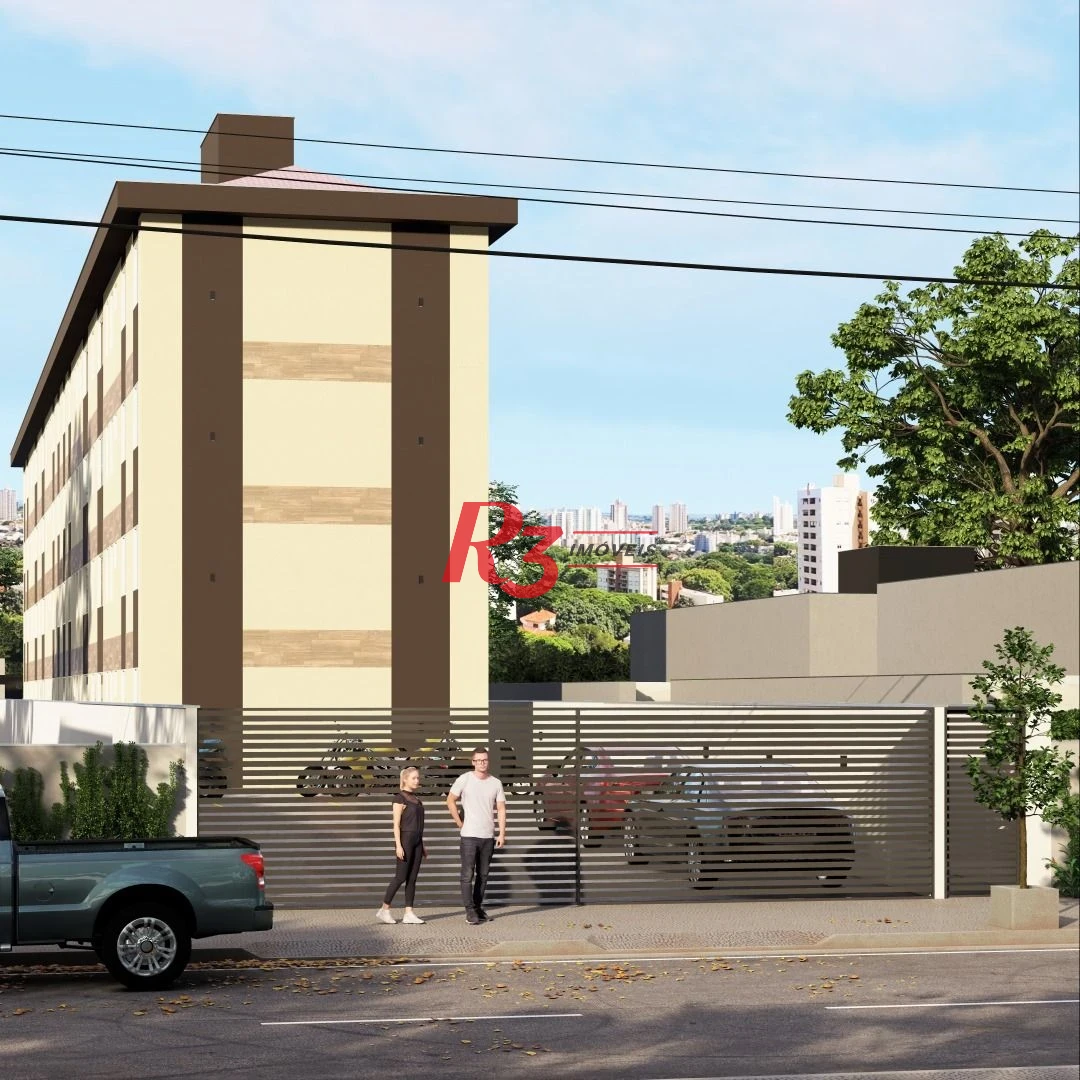 Apartamento à venda, 50 m² por R$ 356.898,00 - Macuco - Santos/SP