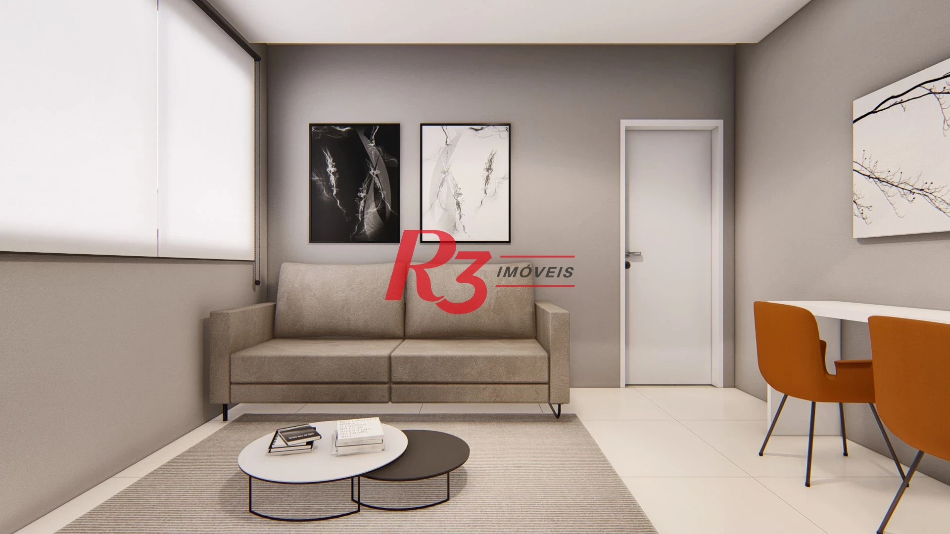 Apartamento à venda, 50 m² por R$ 356.898,00 - Macuco - Santos/SP