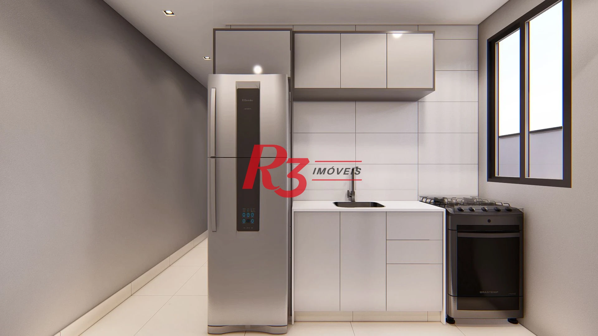 Apartamento à venda, 50 m² por R$ 356.898,00 - Macuco - Santos/SP