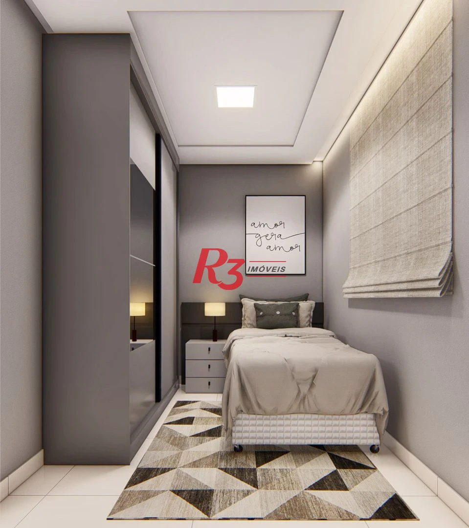 Apartamento à venda, 50 m² por R$ 356.898,00 - Macuco - Santos/SP