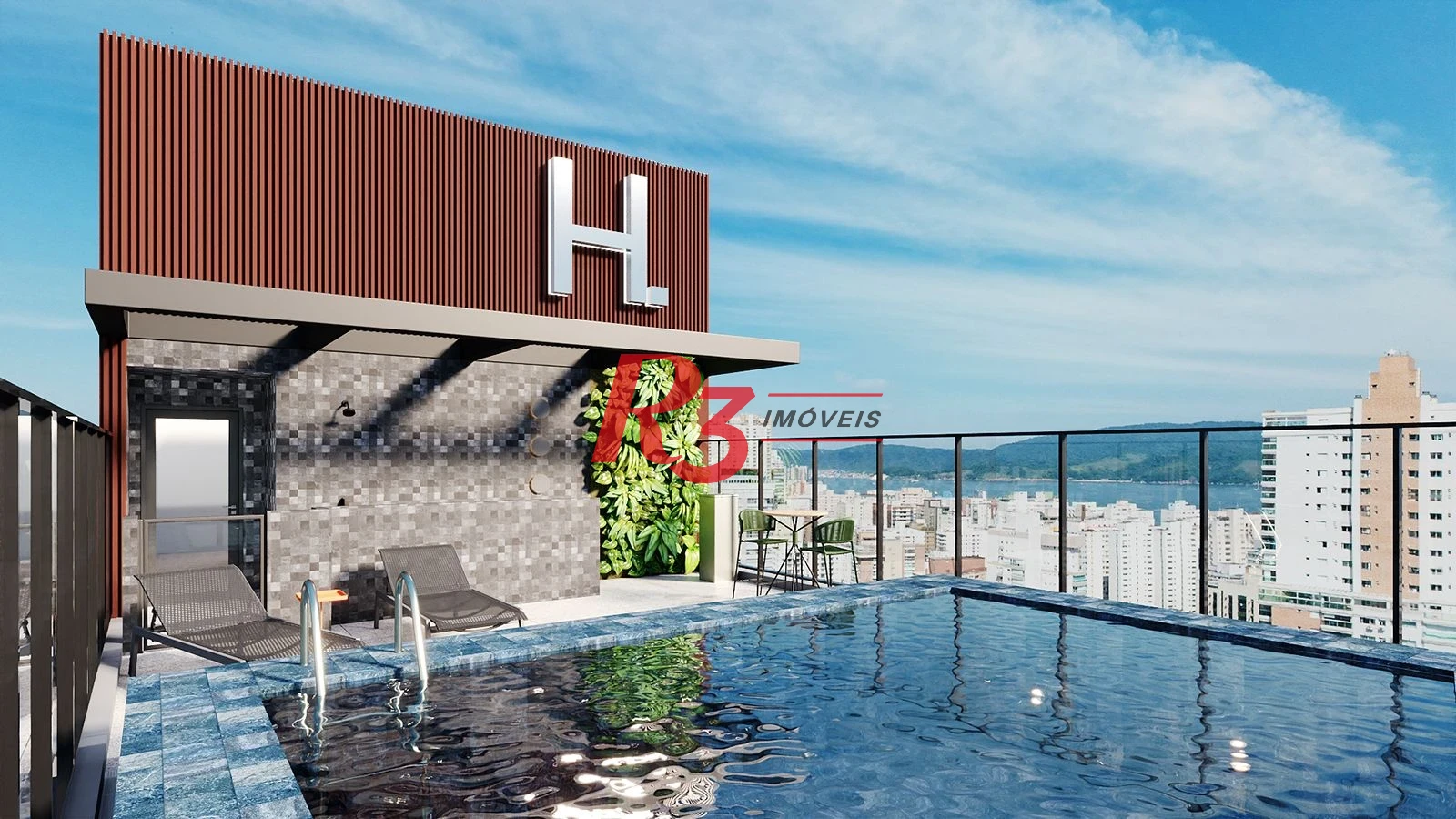 Studio à venda, 32 m² por R$ 509.000,00 - Boqueirão - Santos/SP