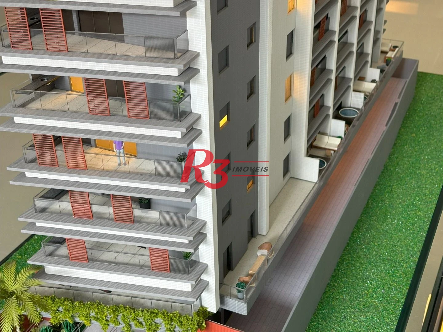 Studio à venda, 32 m² por R$ 509.000,00 - Boqueirão - Santos/SP