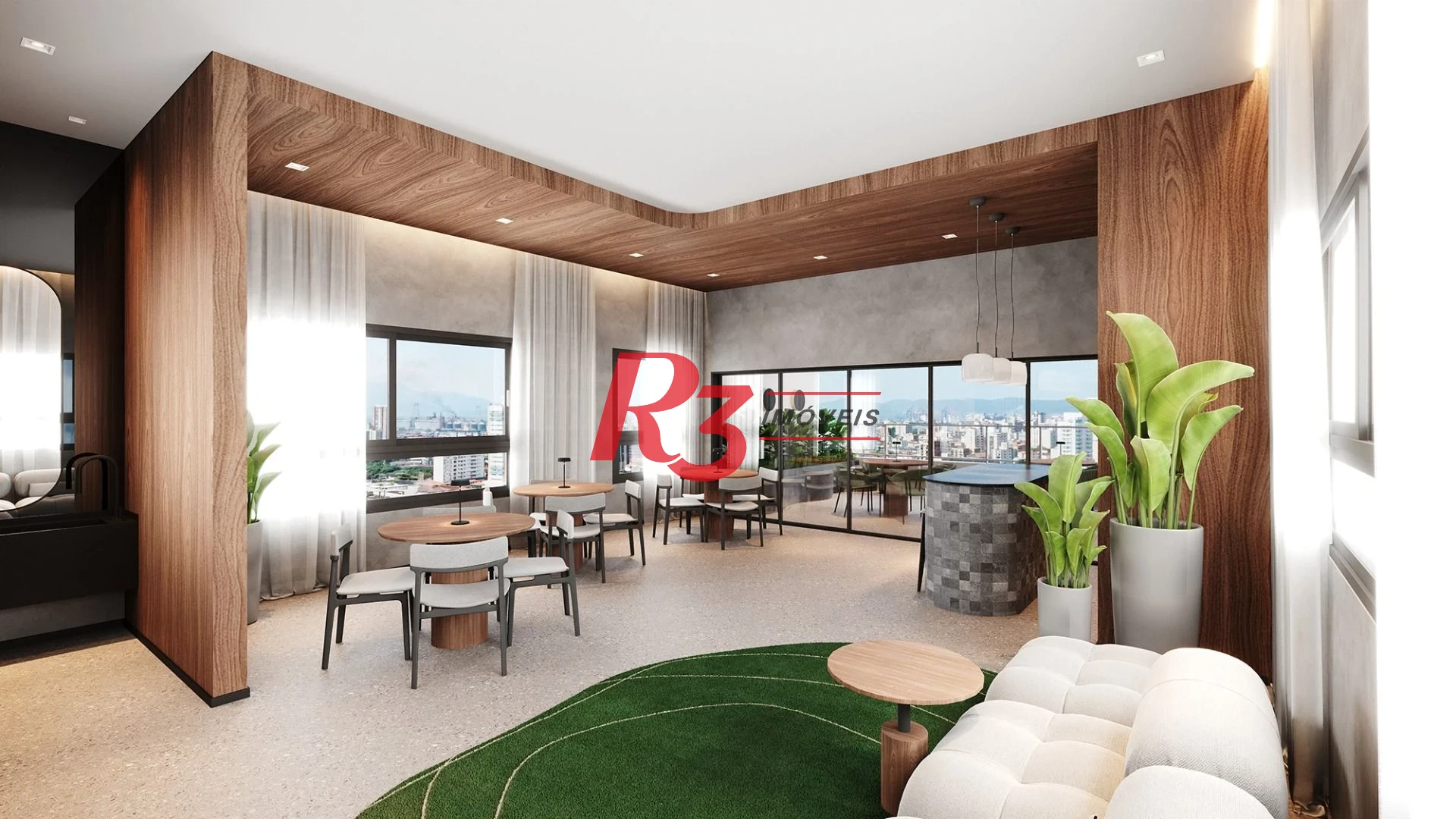 Studio à venda, 32 m² por R$ 509.000,00 - Boqueirão - Santos/SP