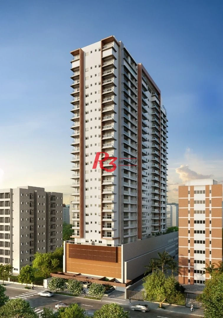 Apartamento à venda, 123 m² por R$ 1.918.000,00 - Embaré - Santos/SP