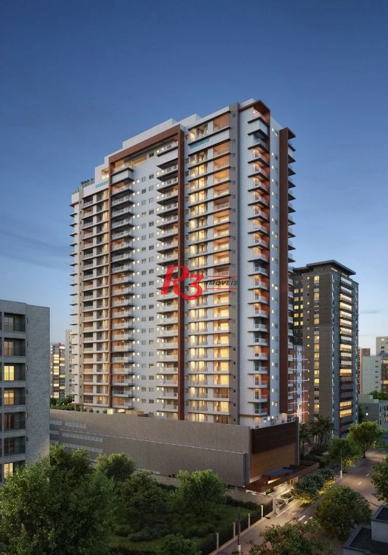 Apartamento à venda, 123 m² por R$ 1.918.000,00 - Embaré - Santos/SP