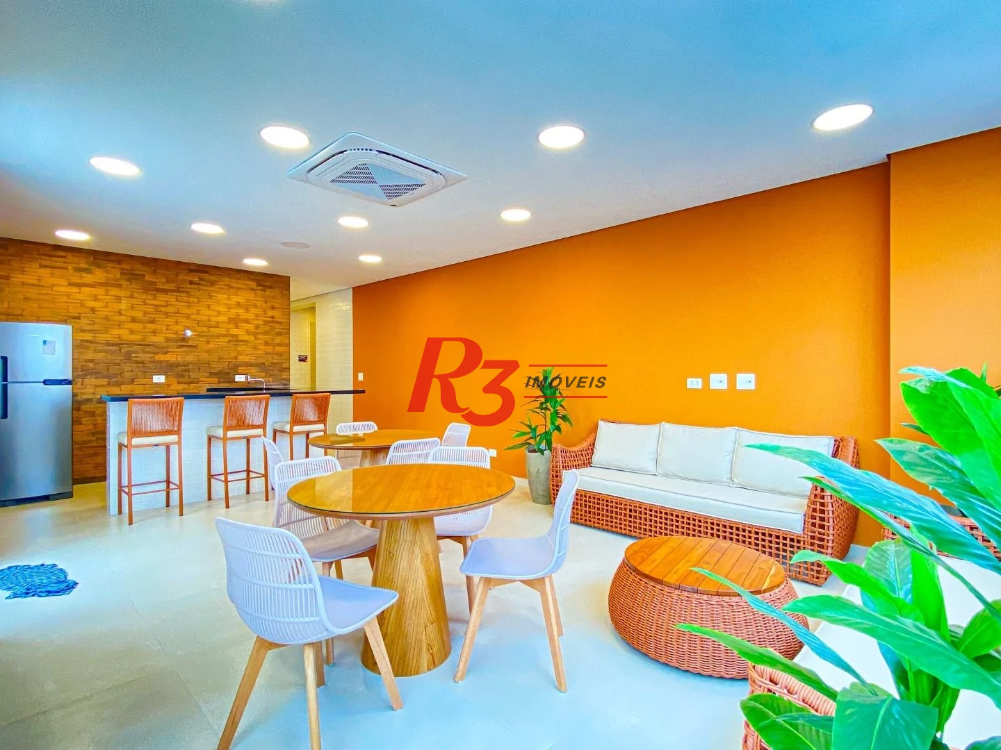 Apartamento para alugar, 70 m² por R$ 5.900,00/mês - Boqueirão - Santos/SP