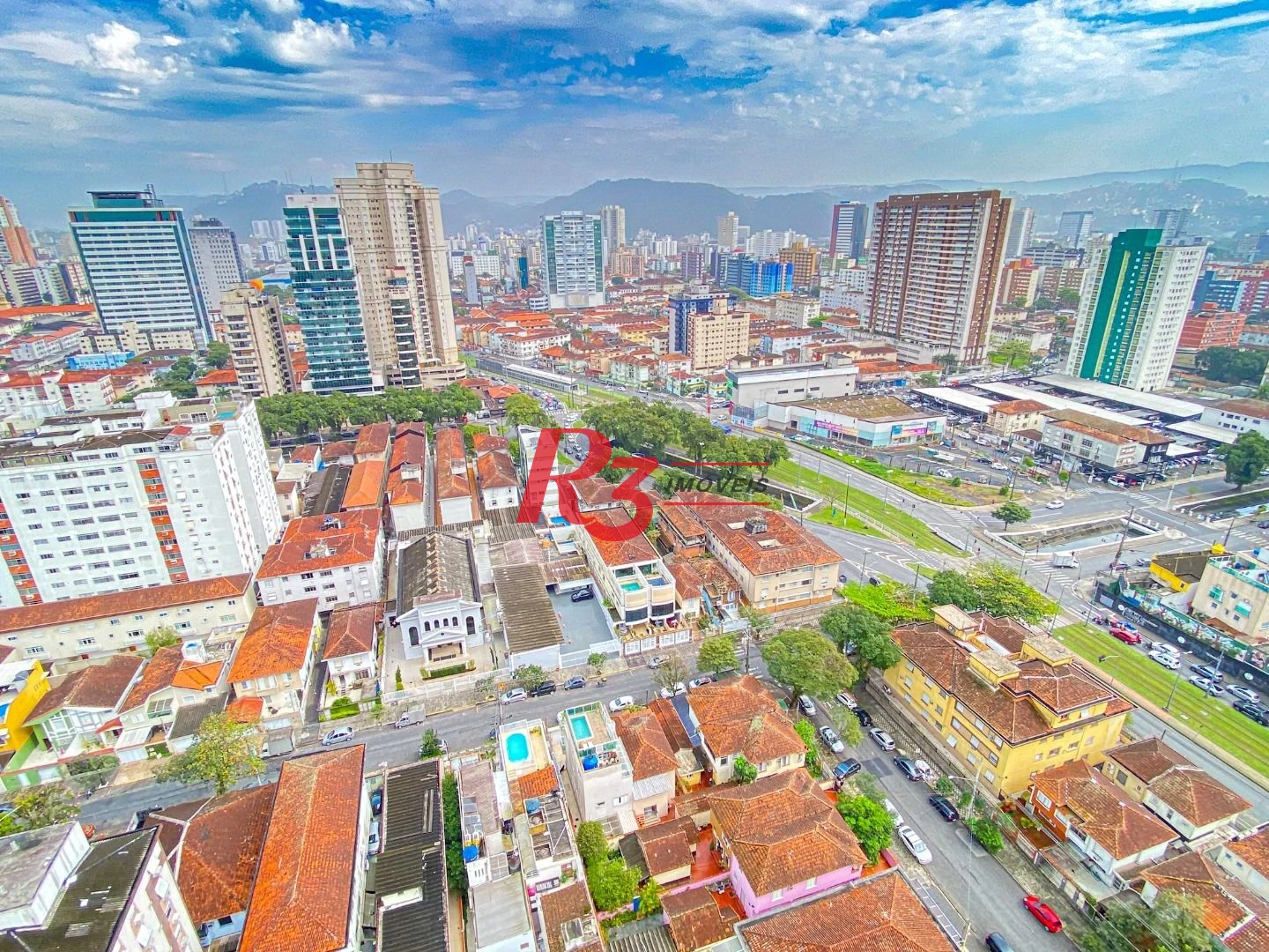 Apartamento para alugar, 70 m² por R$ 5.900,00/mês - Boqueirão - Santos/SP