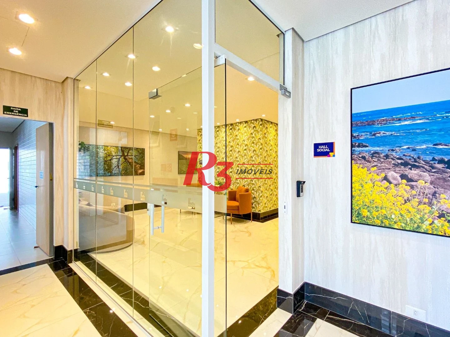 Apartamento para alugar, 70 m² por R$ 5.900,00/mês - Boqueirão - Santos/SP