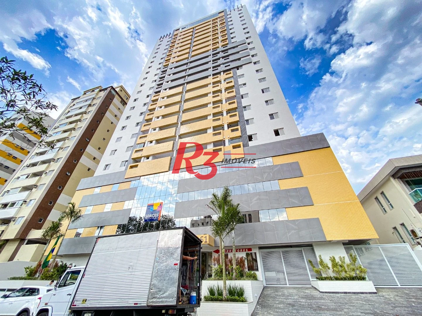 Apartamento para alugar, 70 m² por R$ 5.900,00/mês - Boqueirão - Santos/SP