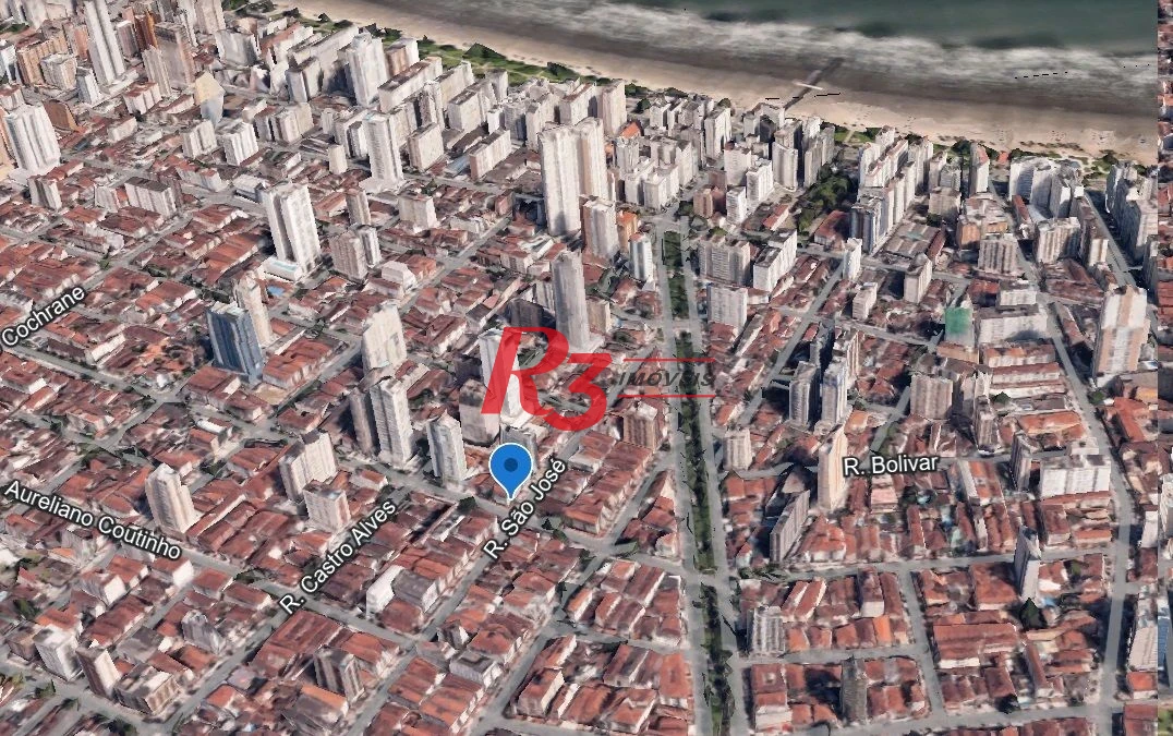 Apartamento à venda, 116 m² por R$ 1.920.131,20 - Embaré - Santos/SP