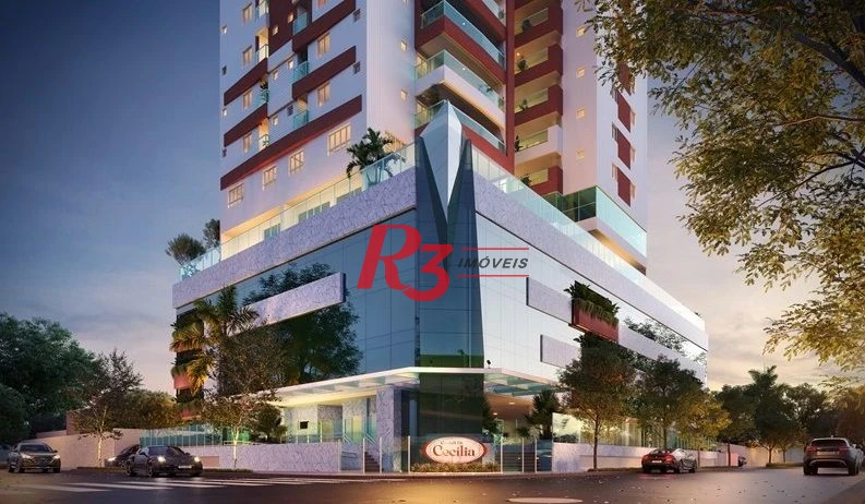 Apartamento à venda, 116 m² por R$ 1.920.131,20 - Embaré - Santos/SP