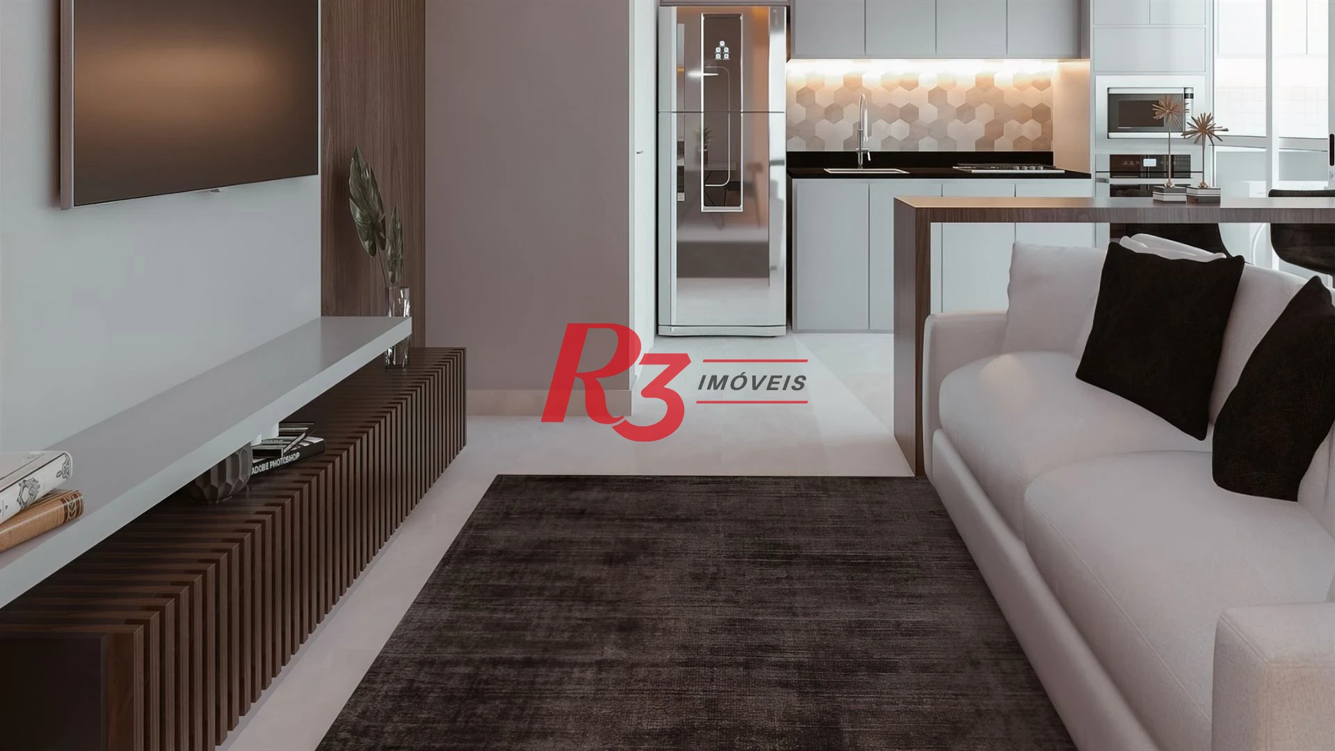 Apartamento à venda, 59 m² por R$ 538.000,00 - Macuco - Santos/SP