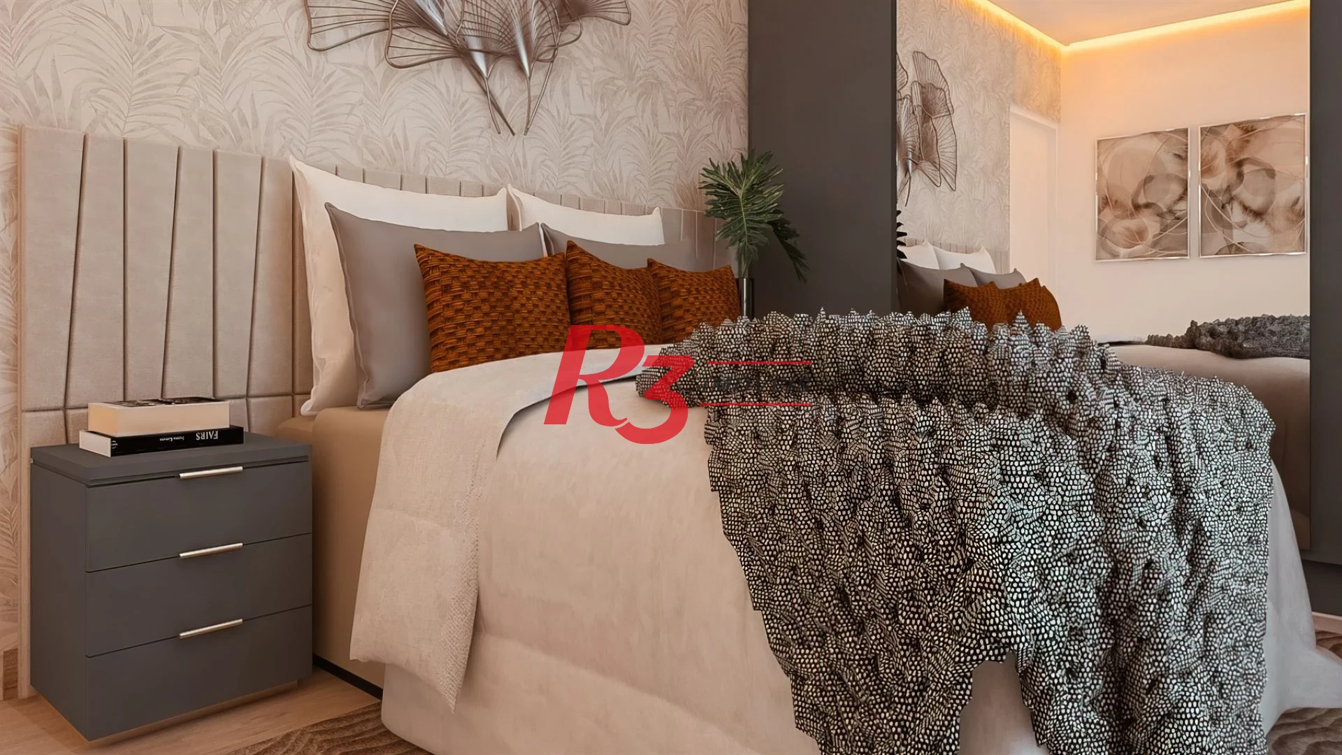 Apartamento à venda, 59 m² por R$ 538.000,00 - Macuco - Santos/SP