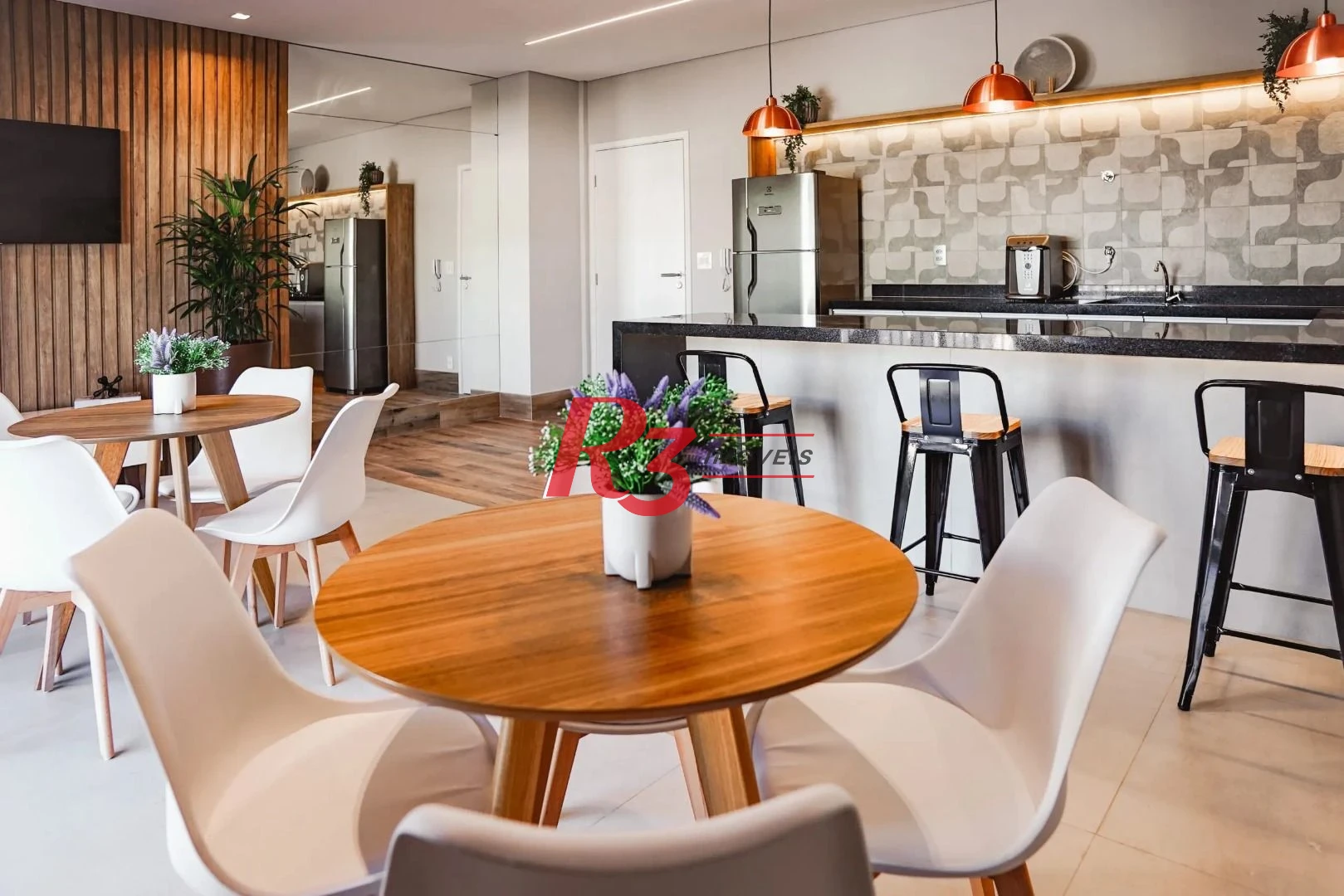 Apartamento com 1 dormitório para alugar, 47 m² por R$ 6.500,00/mês - Embaré - Santos/SP