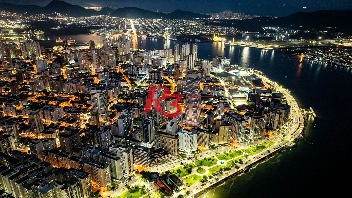 Apartamento com 3 dormitórios à venda, 156 m² por R$ 3.100.000,00 - Ponta da Praia - Santos/SP