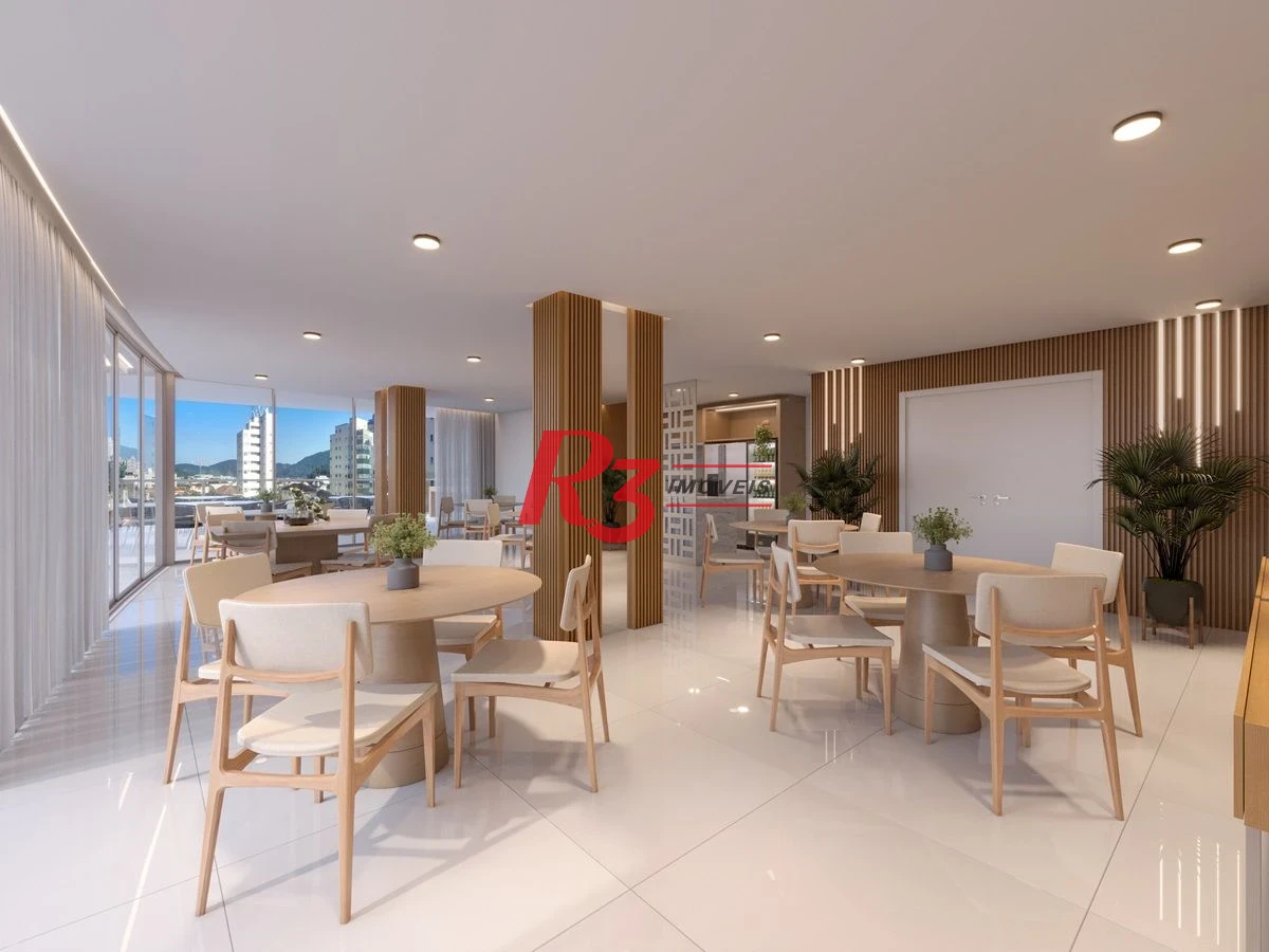 Apartamento com 3 dormitórios à venda, 156 m² por R$ 3.100.000,00 - Ponta da Praia - Santos/SP