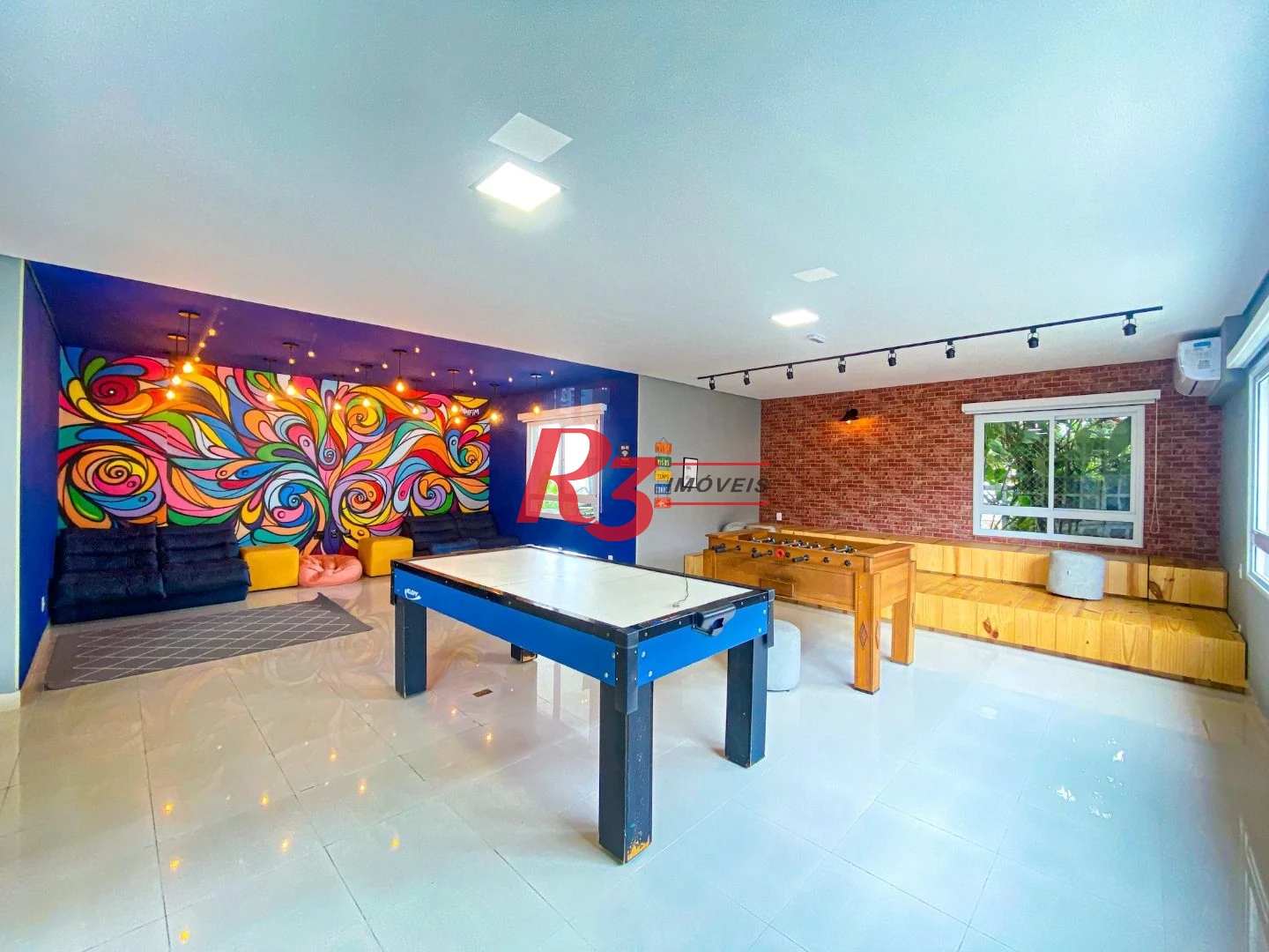 Apartamento com 3 dormitórios para alugar, 159 m² por R$ 10.000,00/mês - Gonzaga - Santos/SP