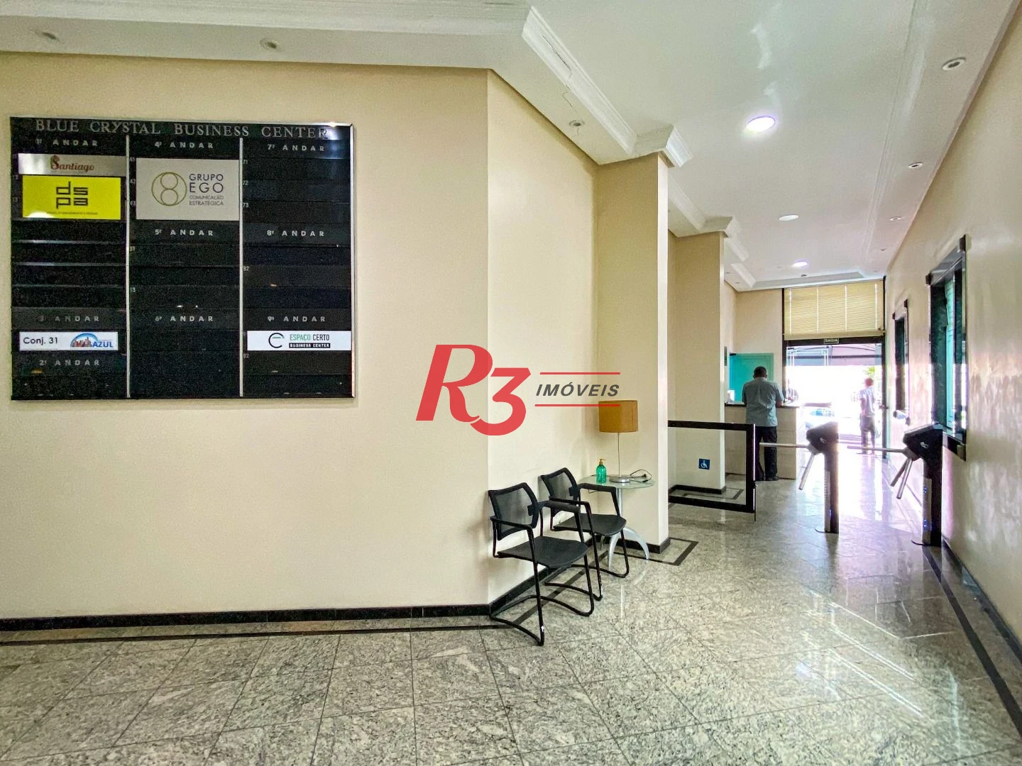 Sala para alugar, 115 m² por R$ 4.500,00/mês - Vila Mathias - Santos/SP