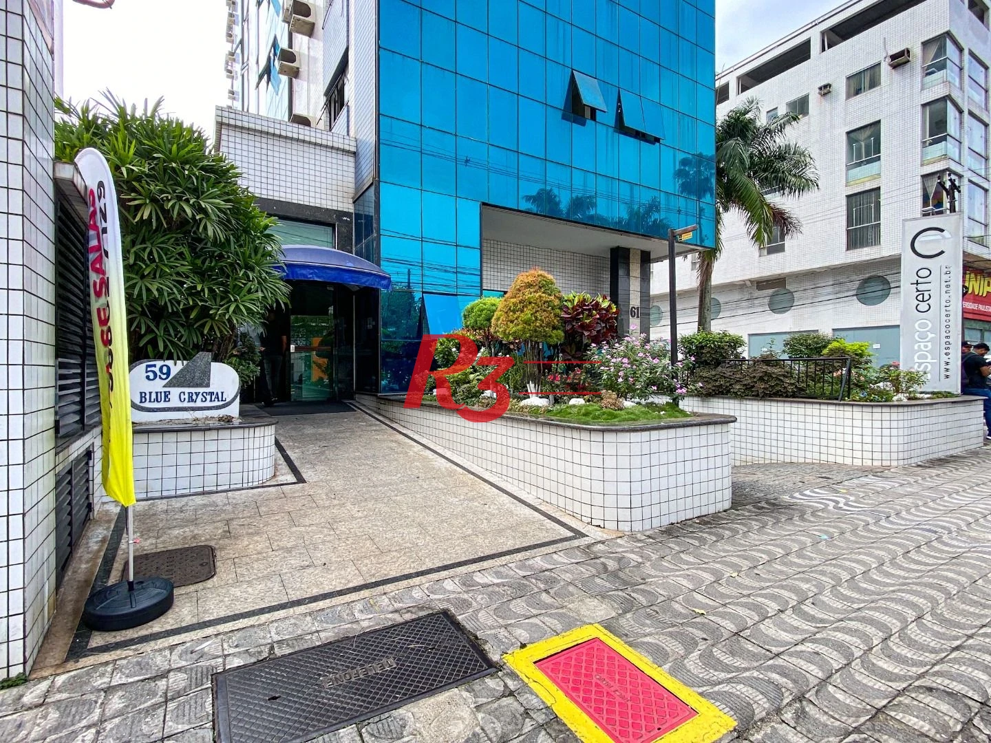 Sala para alugar, 115 m² por R$ 4.500,00/mês - Vila Mathias - Santos/SP