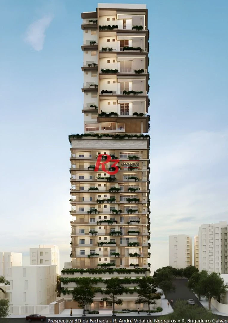 Apartamento com 4 suítes à venda, 319 m² por R$ 8.500.000 - Ponta da Praia - Santos/SP