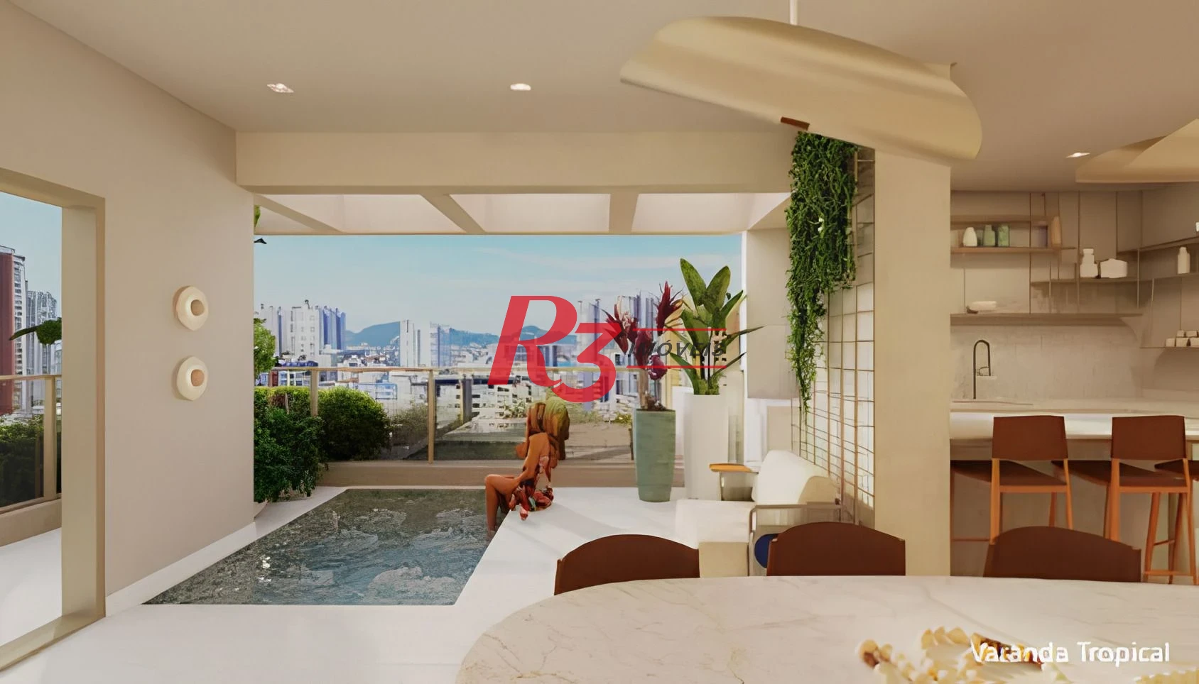 Apartamento com 4 suítes à venda, 319 m² por R$ 8.500.000 - Ponta da Praia - Santos/SP