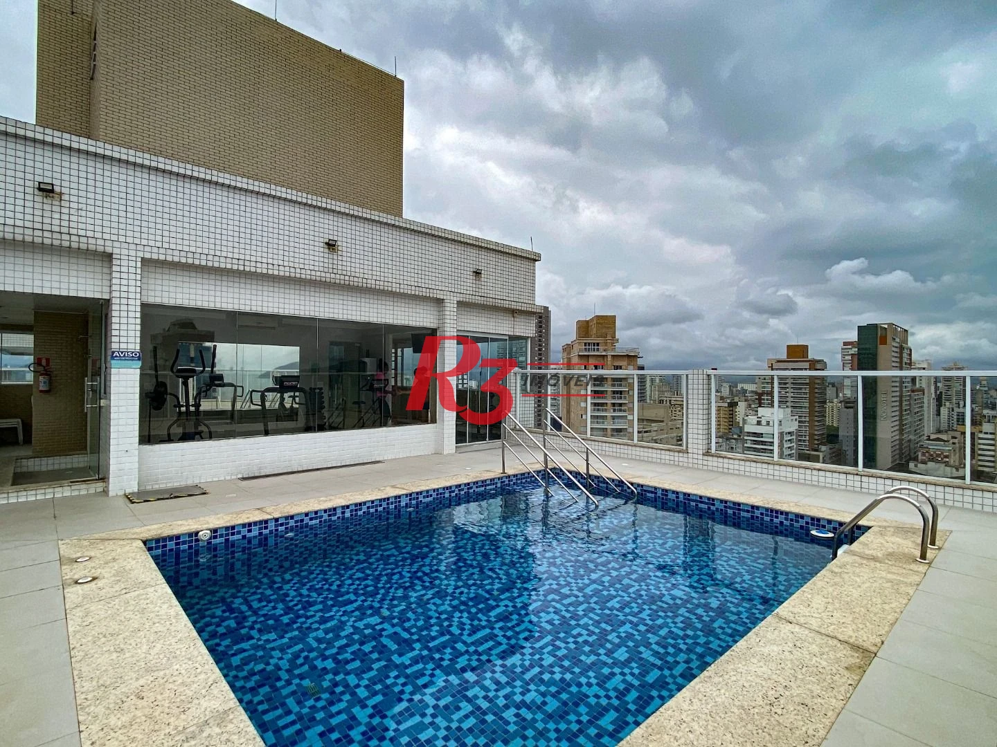 Apartamento à venda, 140 m² por R$ 1.850.000,00 - Gonzaga - Santos/SP