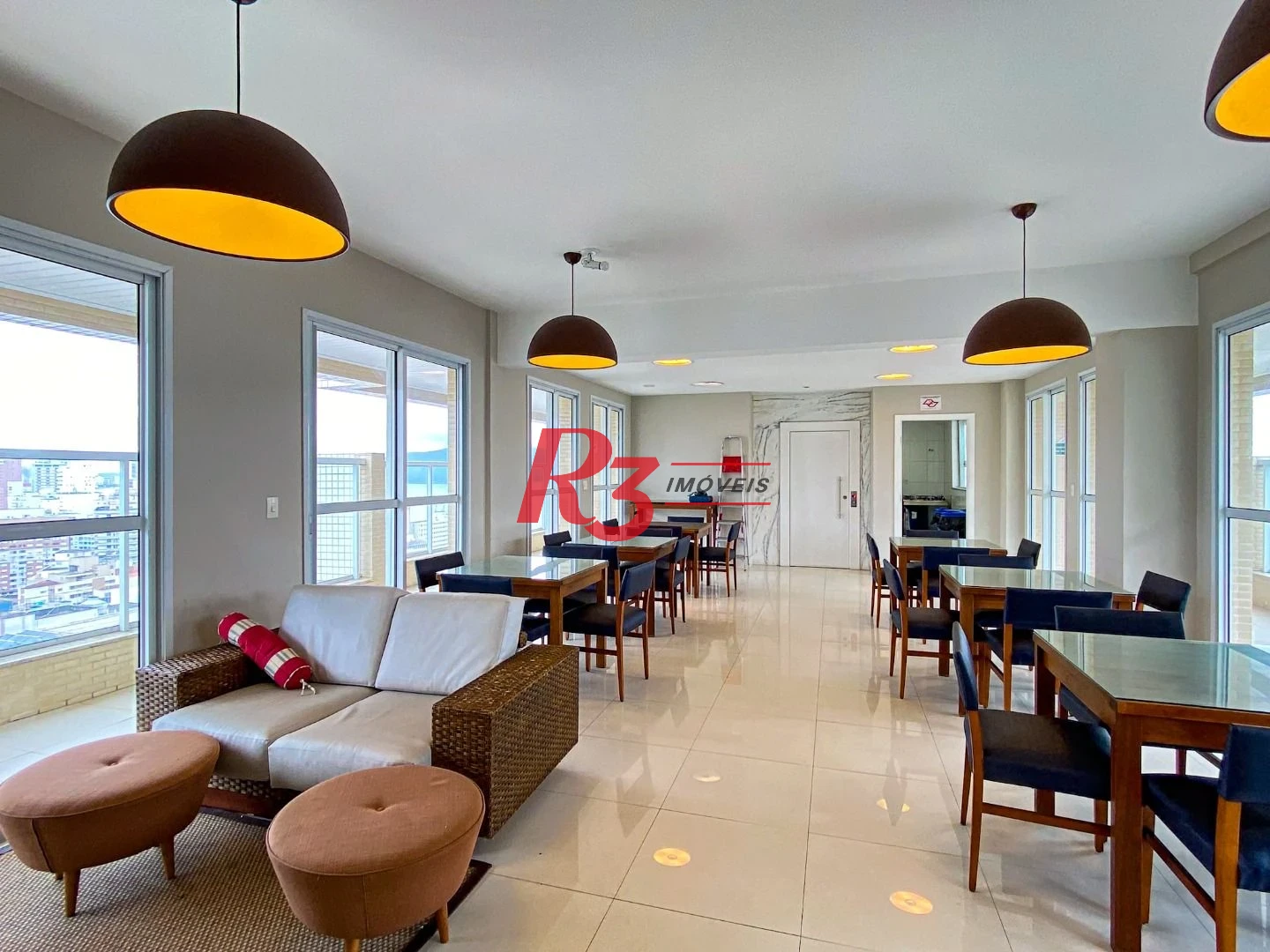 Apartamento à venda, 140 m² por R$ 1.850.000,00 - Gonzaga - Santos/SP