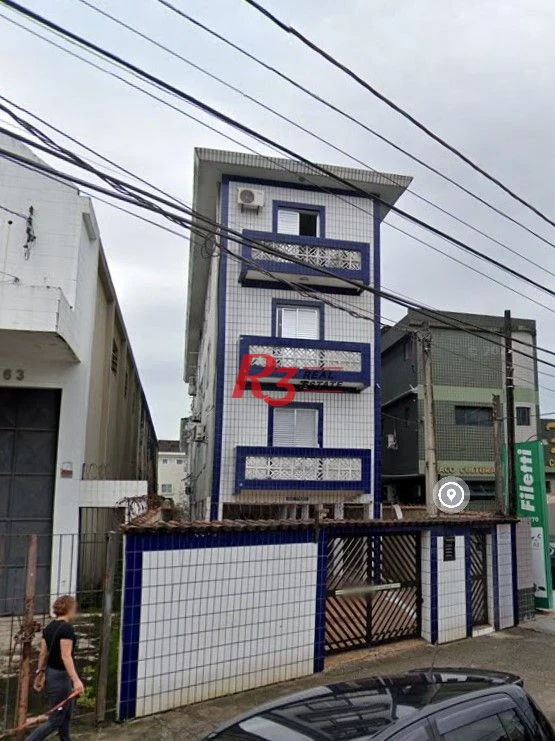 Apartamento com 3 dormitórios à venda, 68 m² por R$ 395.000,00 - Macuco - Santos/SP
