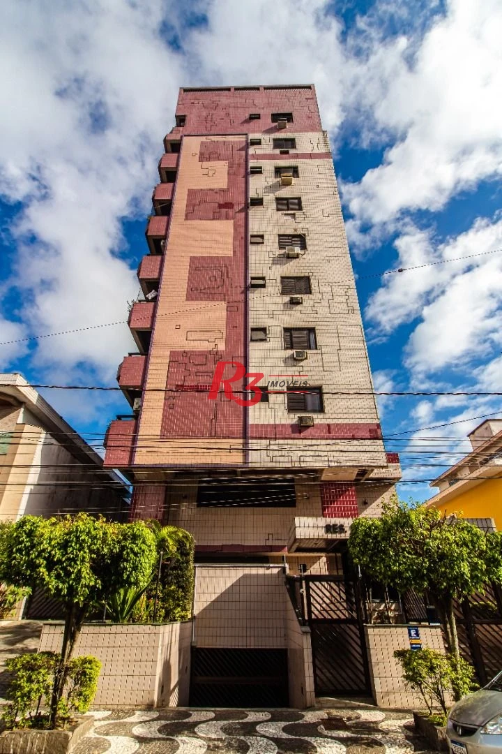 Apartamento com 1 dormitório à venda, 46 m² por R$ 420.000,00 - Embaré - Santos/SP
