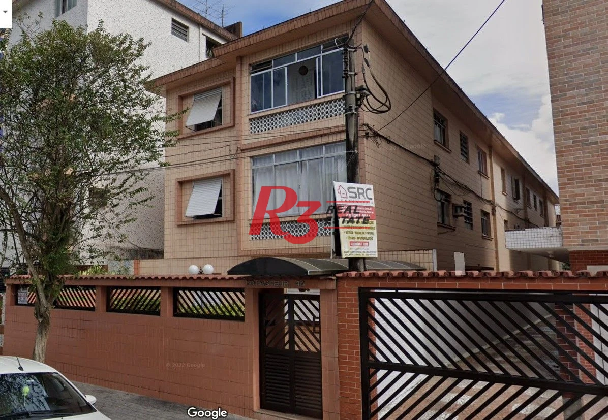 Apartamento com 2 dormitórios à venda, 75 m² por R$ 400.000,00 - Gonzaga - Santos/SP