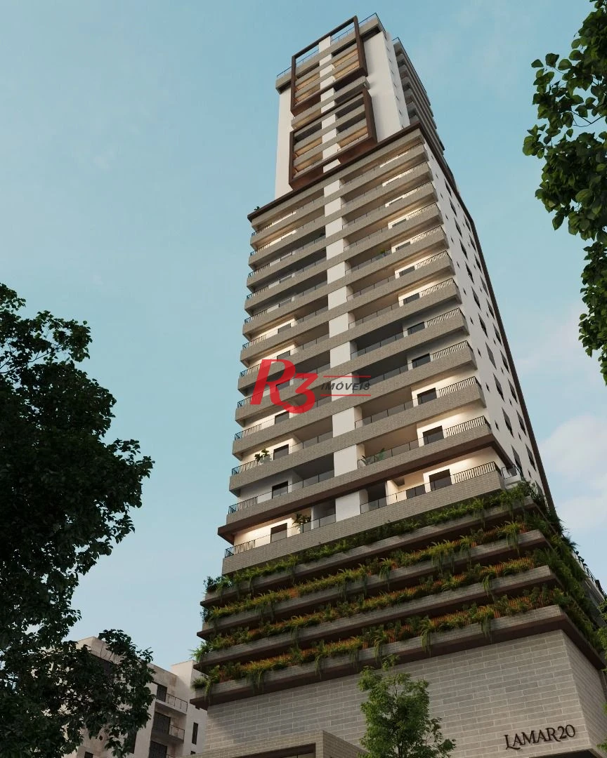 Apartamento com 2 dormitórios à venda, 107 m² por R$ 1.430.000,00 - Boqueirão - Santos/SP