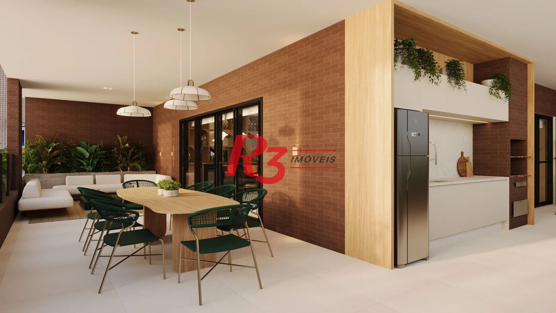 Apartamento com 2 dormitórios à venda, 107 m² por R$ 1.430.000,00 - Boqueirão - Santos/SP